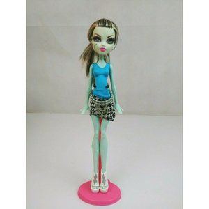 Monster High 11"  Jointed Doll Frankie Stein With Outfit And Shoes